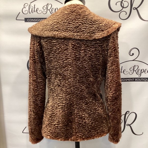 SURABAYA PARIS SZ 1 FAUX FUR JACKET - Picture 5 of 7